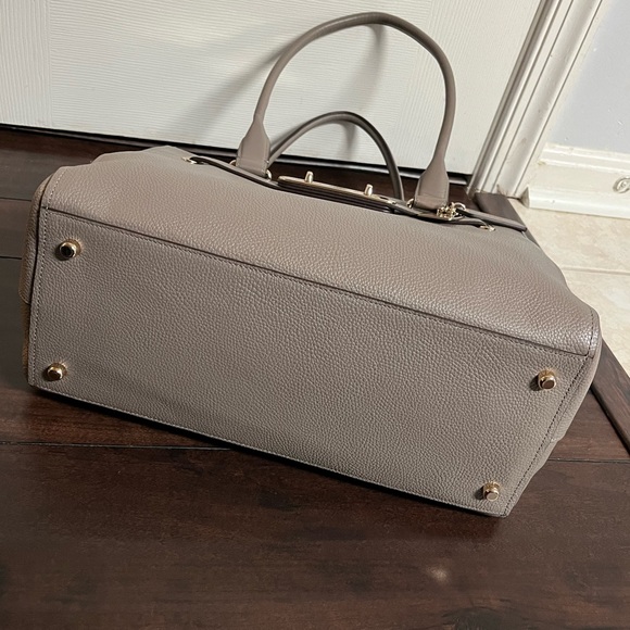 Coach Leather Handbag, Satchel, Tote - Picture 5 of 14